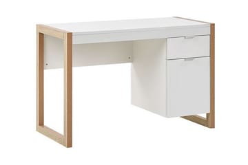 Graysburg Skrivbord 110 cm med Förvaring - Vit/Ljust Trä - Möbler - Bord & matgrupp - Kontorsbord - Skrivbord