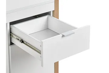 Graysburg Skrivbord 110 cm med Förvaring - Vit/Ljust Trä - Möbler - Bord & matgrupp - Kontorsbord - Skrivbord
