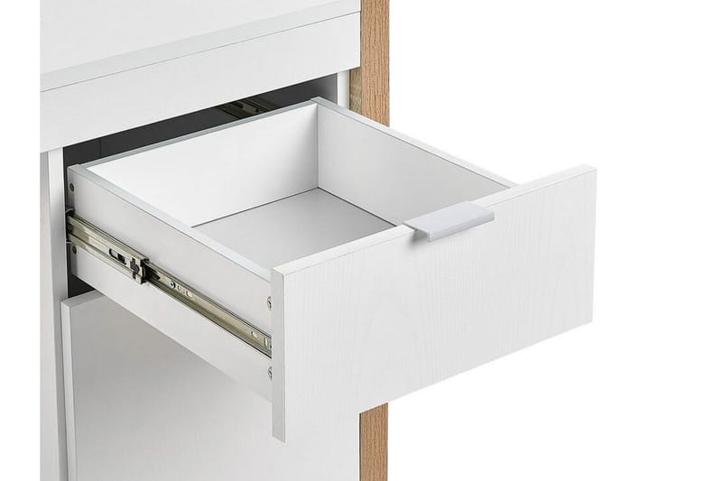 Graysburg Skrivbord 110 cm med Förvaring - Vit/Ljust Trä - Möbler - Bord & matgrupp - Kontorsbord - Skrivbord