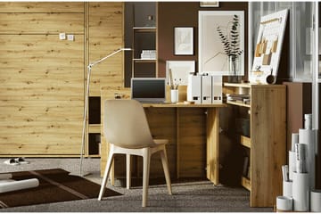 Grianan Skrivbord 136 cm Brown - Möbler - Bord & matgrupp - Kontorsbord - Skrivbord - Hörnskrivbord