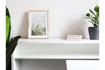 Grianan Skrivbord 136 cm White - Möbler - Bord & matgrupp - Kontorsbord - Skrivbord - Hörnskrivbord