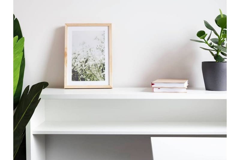 Grianan Skrivbord 136 cm White - Möbler - Bord & matgrupp - Kontorsbord - Skrivbord - Hörnskrivbord