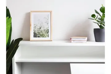 Grianan Skrivbord 136 cm White - Möbler - Bord & matgrupp - Kontorsbord - Skrivbord - Hörnskrivbord