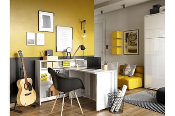 Grianan Skrivbord 136 cm White - Möbler - Bord & matgrupp - Kontorsbord - Skrivbord - Hörnskrivbord