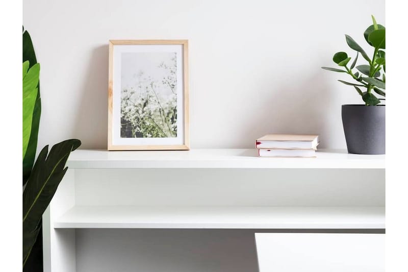 Grianan Skrivbord 136 cm White - Möbler - Bord & matgrupp - Kontorsbord - Skrivbord - Hörnskrivbord