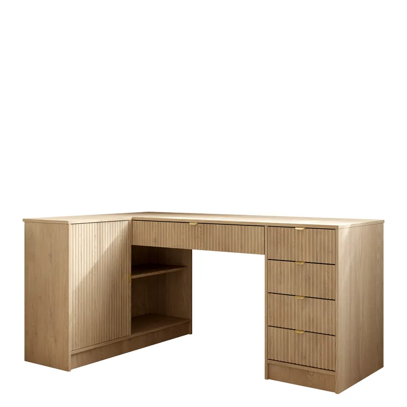Gudelia Skrivbord 158 cm, brun