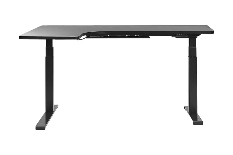 Hörnskrivbord Hengrove 160 cm Vänster Elektriskt Justerbart - Hörnskrivbord
