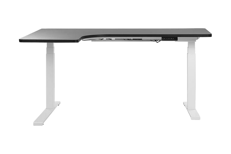 Hörnskrivbord Hengrove 160 cm Vänster Elektriskt Justerbart - Hörnskrivbord