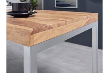Hayoz Skrivbord 120 cm - Akacia/Krom - Möbler - Bord & matgrupp - Kontorsbord - Skrivbord