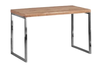 Hayoz Skrivbord 120 cm - Akacia/Krom - Möbler - Bord & matgrupp - Kontorsbord - Skrivbord