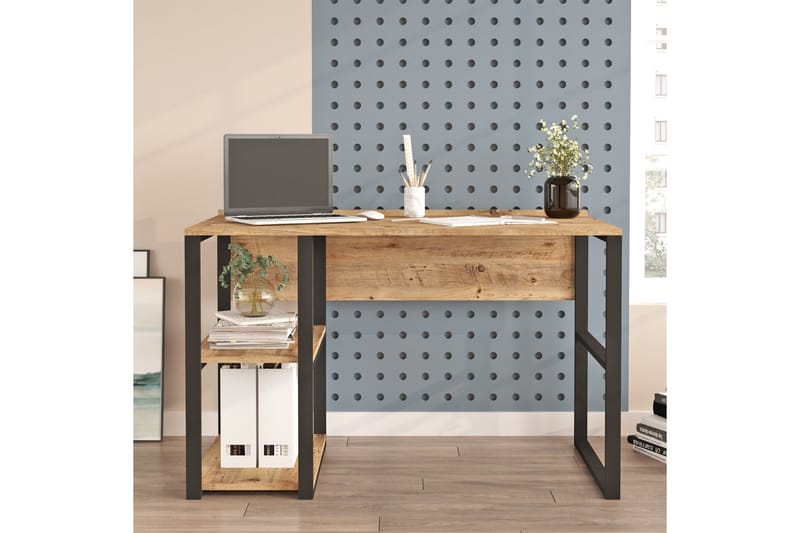 Skrivbord Hitesh 60x120 cm Mörkblå - Hanah Home - Möbler - Bord & matgrupp - Kontorsbord - Skrivbord