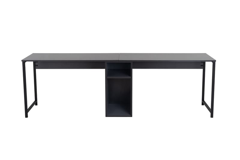 Skrivbord Hu 60x240 cm - Antracit/Svart - Möbler - Bord & matgrupp - Kontorsbord - Skrivbord