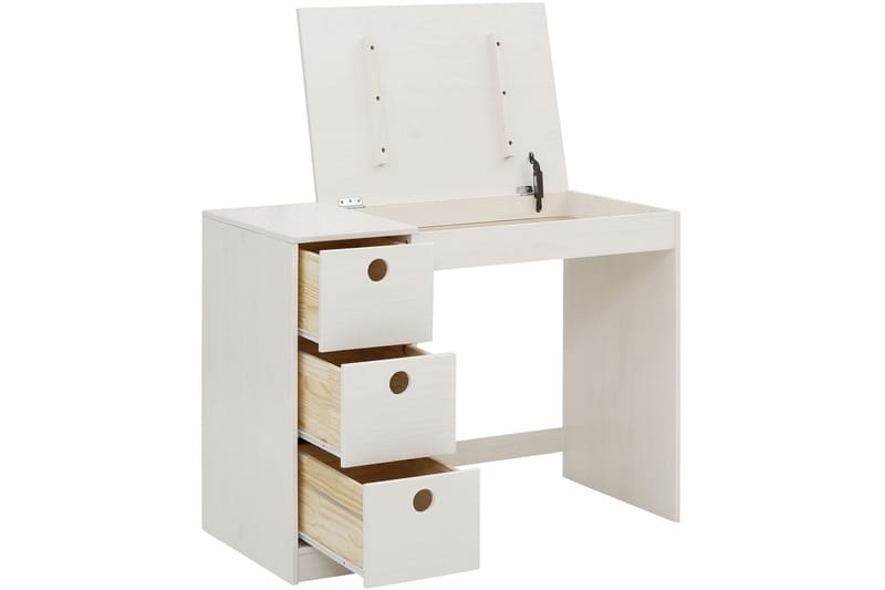 Masoomya Skrivbord 100 cm - Vit - Möbler - Bord & matgrupp - Kontorsbord - Skrivbord