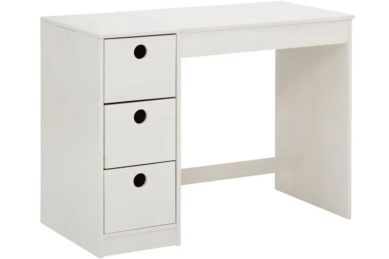 Masoomya Skrivbord 100 cm, Vit