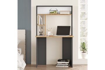Skrivbord Kaiji 90x51,6 cm Mörkblå/Svart - Hanah Home - Möbler - Bord & matgrupp - Kontorsbord - Skrivbord