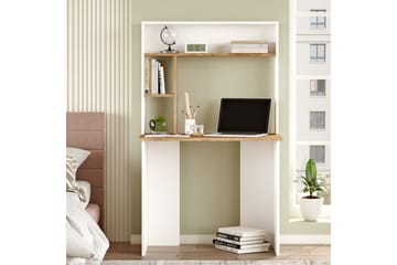 Skrivbord Kaiji 90x51,6 cm Mörkblå/Vit - Hanah Home - Möbler - Bord & matgrupp - Kontorsbord - Skrivbord