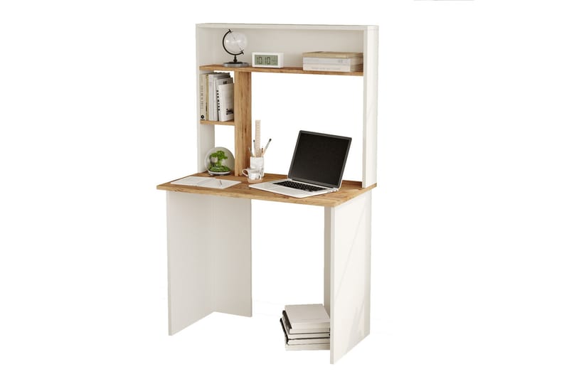 Skrivbord Kaiji 90x51,6 cm Mörkblå/Vit - Hanah Home - Möbler - Bord & matgrupp - Kontorsbord - Skrivbord