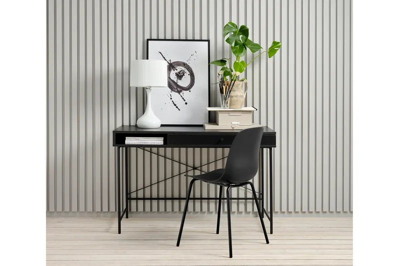 Kamello Skrivbord 120 cm - Svart - Möbler - Bord & matgrupp - Kontorsbord - Skrivbord