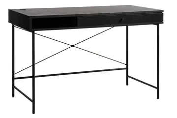 Kamello Skrivbord 120 cm - Svart - Möbler - Bord & matgrupp - Kontorsbord - Skrivbord