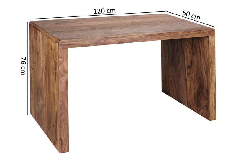 Kanaria Skrivbord 120 cm - Trä/natur - Möbler - Bord & matgrupp - Kontorsbord - Skrivbord
