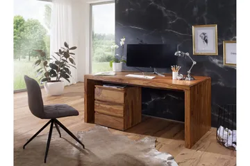Kanaria Skrivbord 140 cm - Trä/natur - Möbler - Bord & matgrupp - Kontorsbord - Skrivbord
