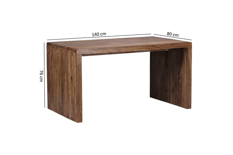 Kanaria Skrivbord 140 cm - Trä/natur - Möbler - Bord & matgrupp - Kontorsbord - Skrivbord