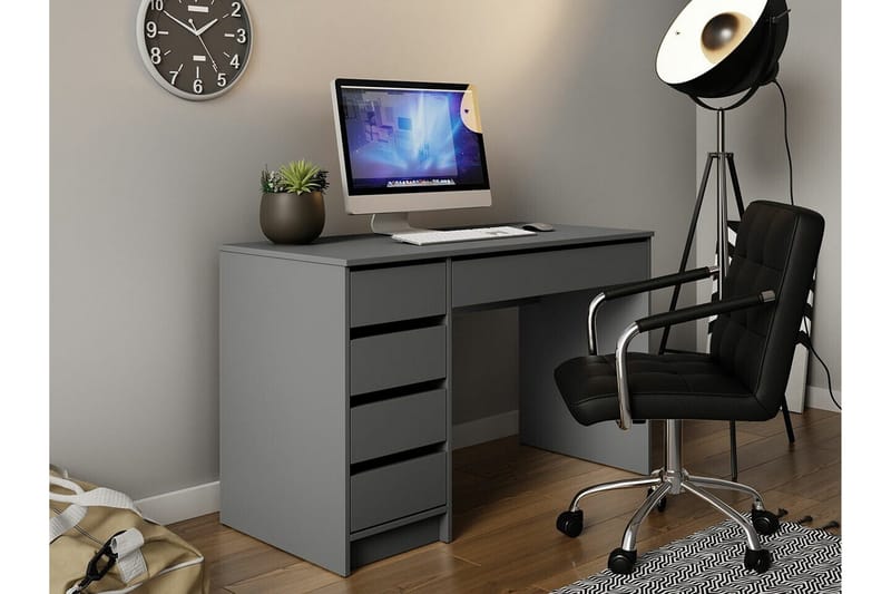 Kintore Skrivbord 120 cm Anthracite - Möbler - Bord & matgrupp - Kontorsbord - Skrivbord