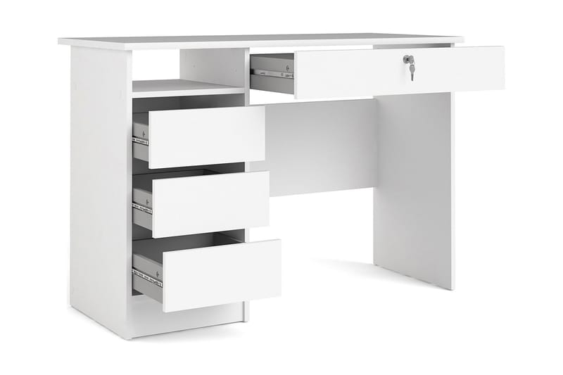 Klintberg Skrivbord 109 cm - Vit - Möbler - Bord & matgrupp - Kontorsbord - Skrivbord
