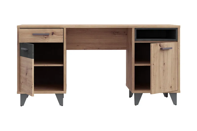 Kocherinovo Skrivbord 150 cm - Brun/Grå - Möbler - Bord & matgrupp - Kontorsbord - Skrivbord