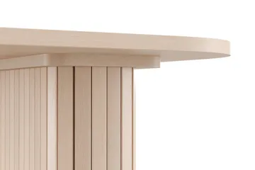 Kopparbo Skrivbord 100 cm Vitlaserad Ek - Ljust vitlaserat ekträ - Möbler - Bord & matgrupp - Kontorsbord - Skrivbord