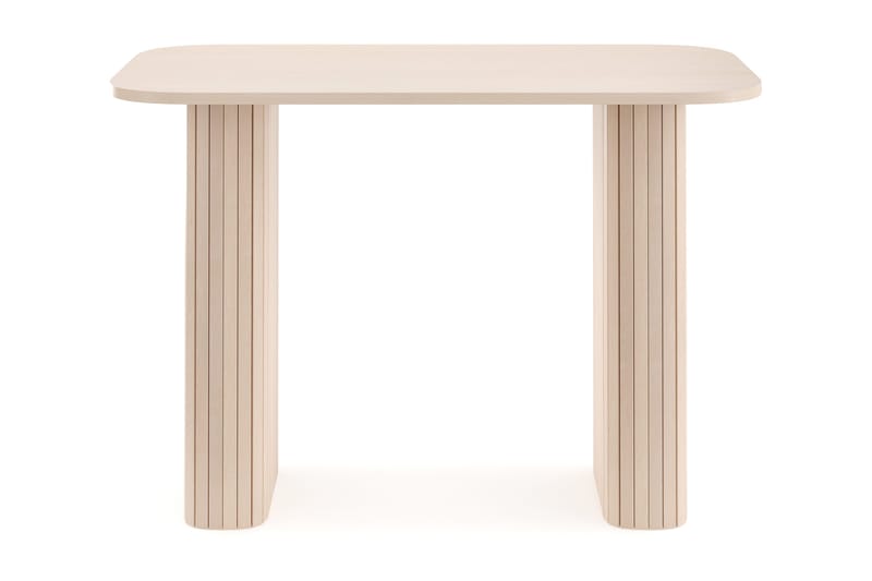 Kopparbo Skrivbord 100 cm Vitlaserad Ek, Ljust vitlaserat ekträ