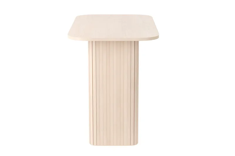 Kopparbo Skrivbord 100 cm Vitlaserad Ek - Ljust vitlaserat ekträ - Möbler - Bord & matgrupp - Kontorsbord - Skrivbord