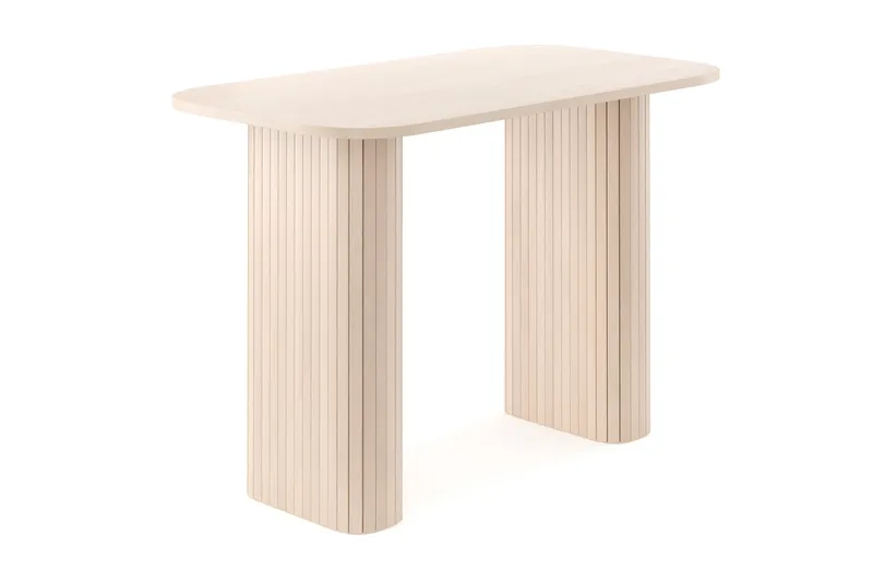 Kopparbo Skrivbord 100 cm Vitlaserad Ek - Ljust vitlaserat ekträ - Möbler - Bord & matgrupp - Kontorsbord - Skrivbord