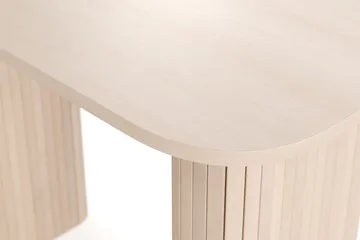 Kopparbo Skrivbord 100 cm Vitlaserad Ek - Ljust vitlaserat ekträ - Möbler - Bord & matgrupp - Kontorsbord - Skrivbord