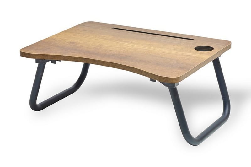 Laptopställ Parupe 60 cm - Valnötsbrun/Svart - Möbler - Bord & matgrupp - Kontorsbord - Skrivbord