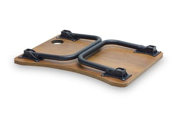 Laptopställ Parupe 60 cm - Valnötsbrun/Svart - Möbler - Bord & matgrupp - Kontorsbord - Skrivbord