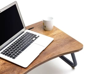 Laptopställ Parupe 60 cm - Valnötsbrun/Svart - Möbler - Bord & matgrupp - Kontorsbord - Skrivbord
