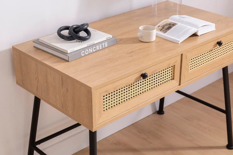 Makwana Skrivbord 107 cm - Natural - Möbler - Bord & matgrupp - Kontorsbord - Skrivbord