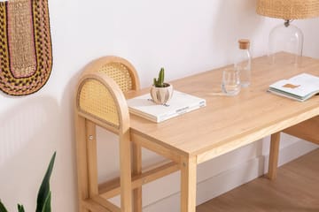 Makwana Skrivbord 130 cm - Natural - Möbler - Bord & matgrupp - Kontorsbord - Skrivbord