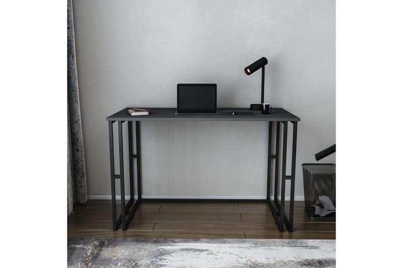 Malem Skrivbord 60x74,8x120 cm - Svart/Antracit - Möbler - Bord & matgrupp - Kontorsbord - Skrivbord