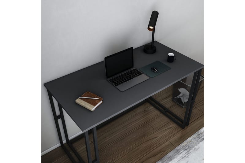 Malem Skrivbord 60x74,8x120 cm - Svart/Antracit - Möbler - Bord & matgrupp - Kontorsbord - Skrivbord