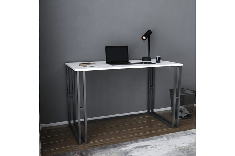 Malem Skrivbord 60x74,8x120 cm - Svart/Vit - Möbler - Bord & matgrupp - Kontorsbord - Skrivbord