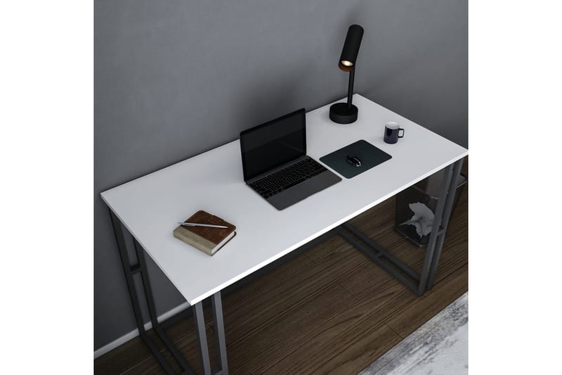 Malem Skrivbord 60x74,8x120 cm - Svart/Vit - Möbler - Bord & matgrupp - Kontorsbord - Skrivbord