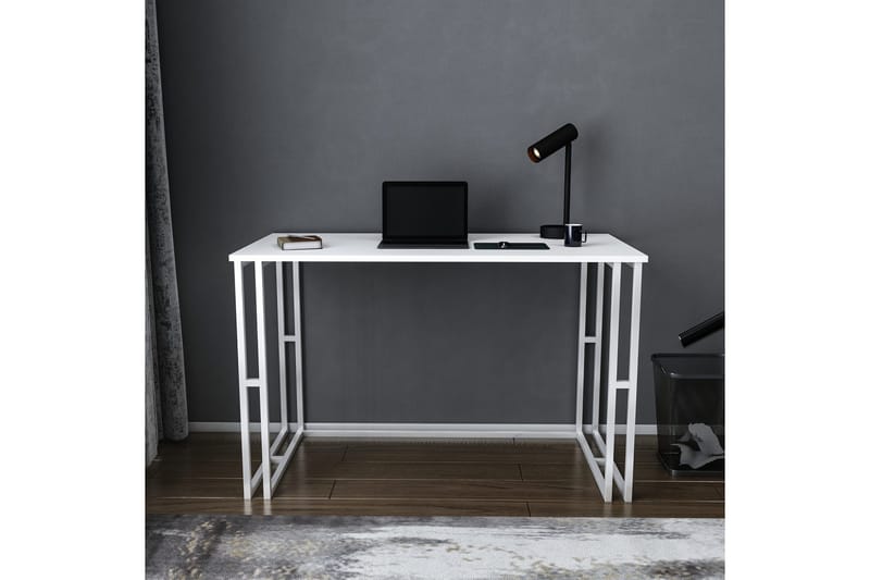 Malem Skrivbord 60x74,8x120 cm - Vit - Möbler - Bord & matgrupp - Kontorsbord - Skrivbord