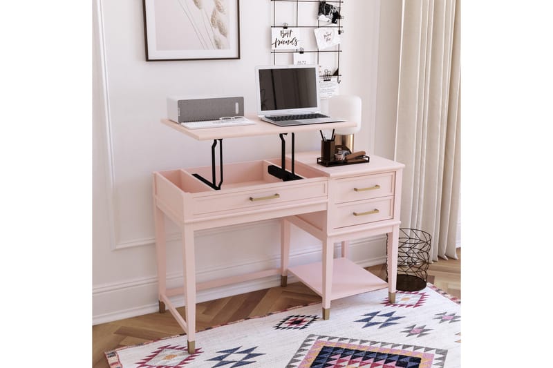 Mariami Skrivbord - Rosa - Möbler - Bord & matgrupp - Kontorsbord - Skrivbord