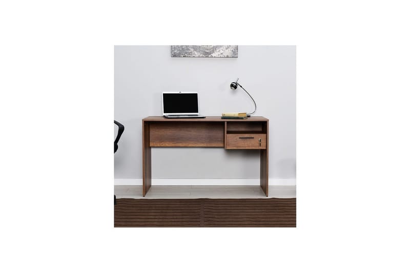 Skrivbord Matulca Valnöt - Valnöt - Möbler - Bord & matgrupp - Kontorsbord - Skrivbord