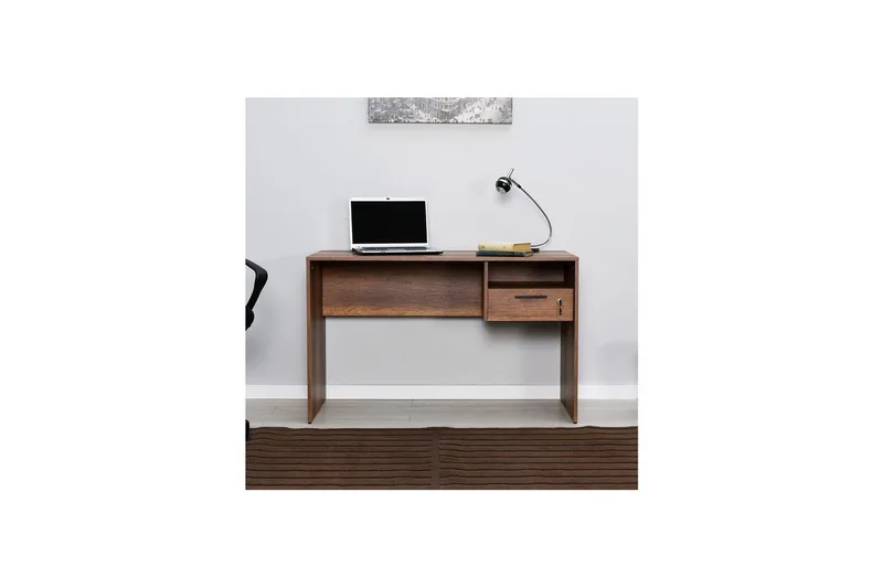 Skrivbord Matulca Valnöt - Valnöt - Möbler - Bord & matgrupp - Kontorsbord - Skrivbord