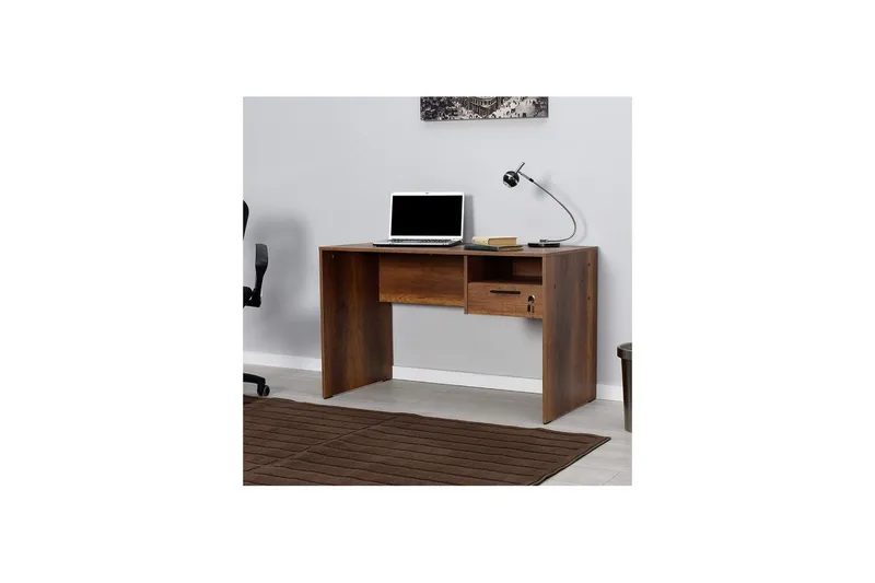 Skrivbord Matulca Valnöt - Valnöt - Möbler - Bord & matgrupp - Kontorsbord - Skrivbord