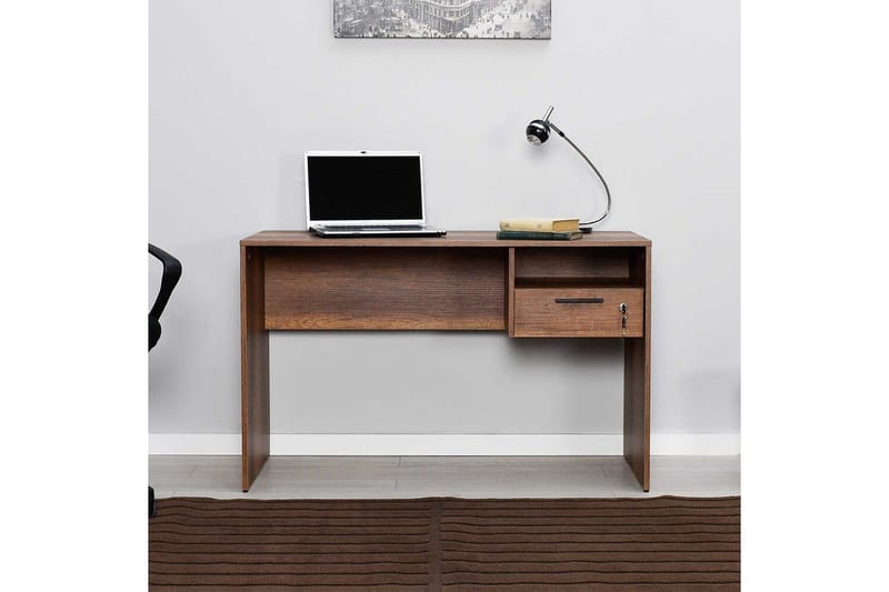 Skrivbord Matulca Valnöt - Valnöt - Möbler - Bord & matgrupp - Kontorsbord - Skrivbord