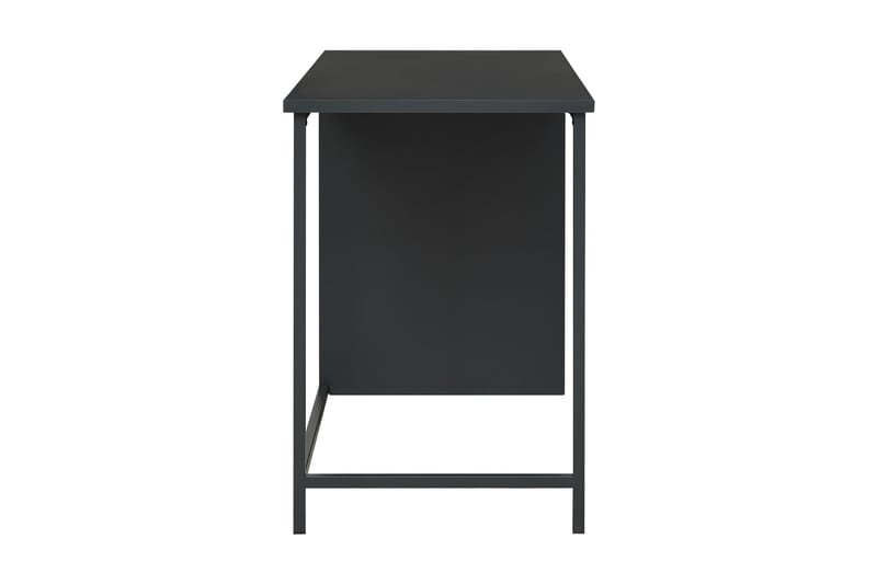 Skrivbord med lådor industriell antracit 105x52x75 cm stål - Antracit - Skrivbord - Datorbord